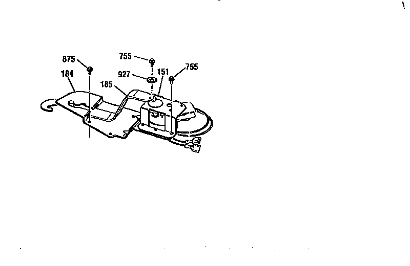 Kenmore 91141065791 door lock diagram