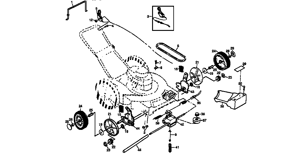 Craftsman 917377212 drive assembly diagram