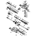 Craftsman 917258504 dana transaxle 4360-113 diagram