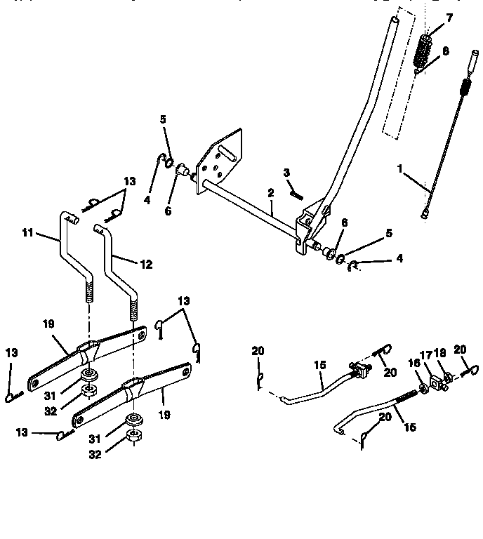 Craftsman 917258102 lift diagram