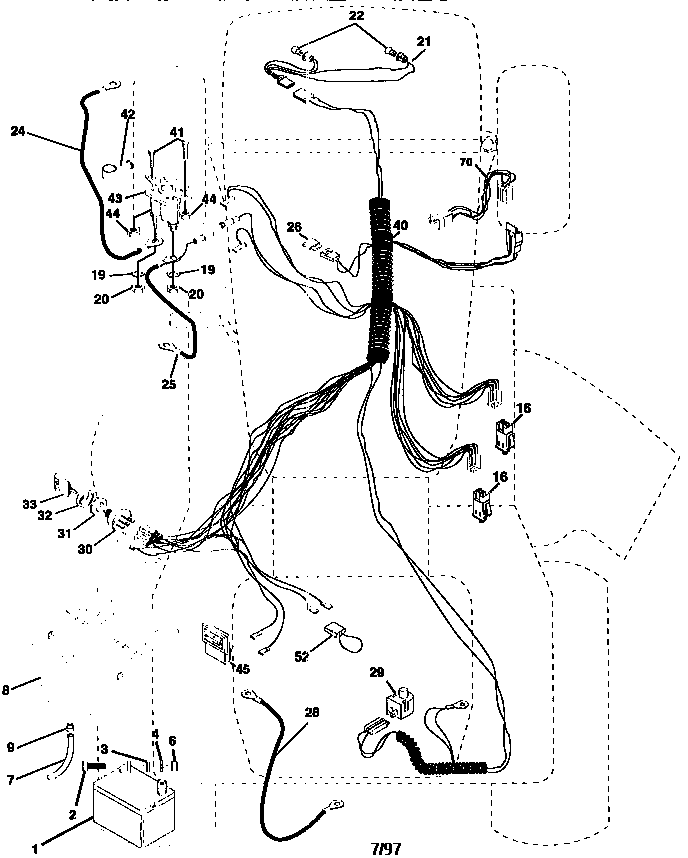 Craftsman 917258544 electrical diagram