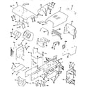 Craftsman 917258682 chassis and enclosures diagram