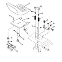 Craftsman 917258682 seat assembly diagram