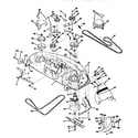 Craftsman 917258682 mower deck diagram
