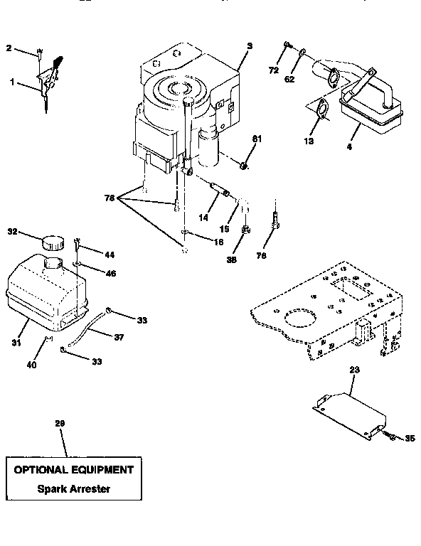 Craftsman 917258503 engine diagram