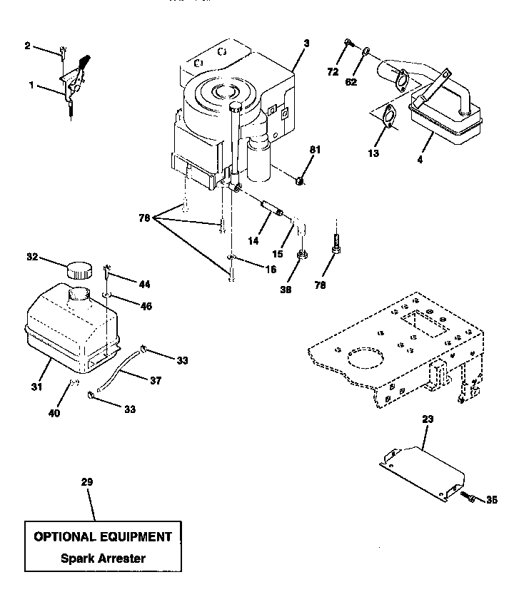 Craftsman 917258473 engine diagram