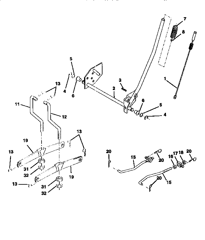Craftsman 917258473 lift diagram
