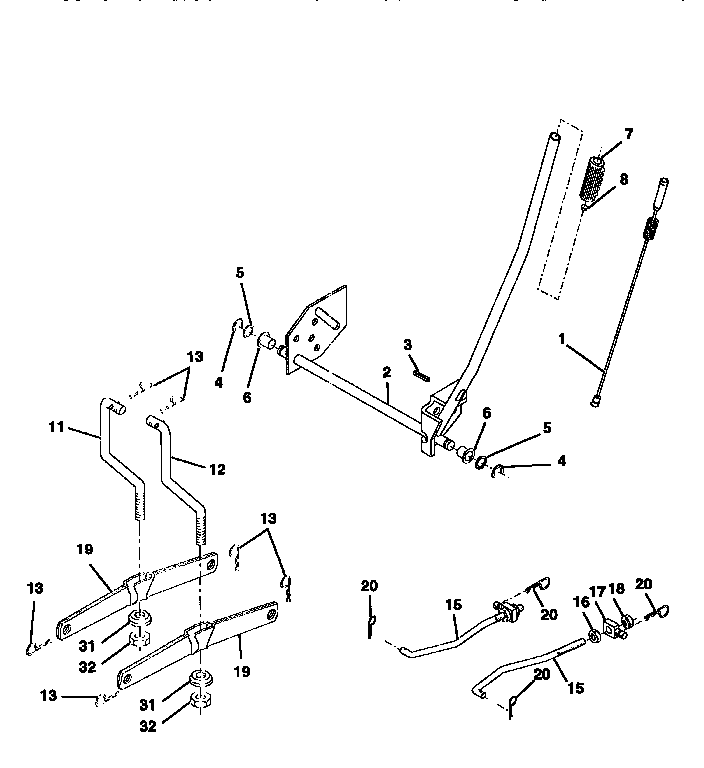 Craftsman 917258451 lift diagram