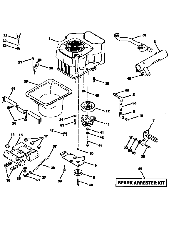 Craftsman 917258901 engine diagram