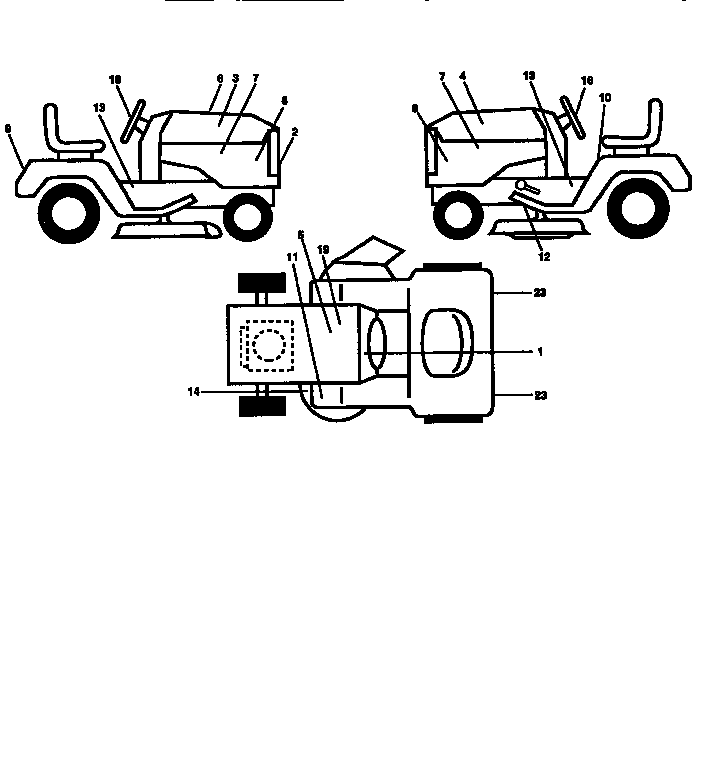 Craftsman 917258901 decals diagram