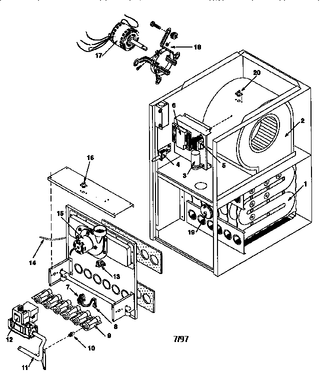 ICP NDN5050BFA1 functional diagram