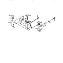 Lowrance PRO MAC 610 11-,12-600041-21 fan housing and fuel tank assemblies diagram