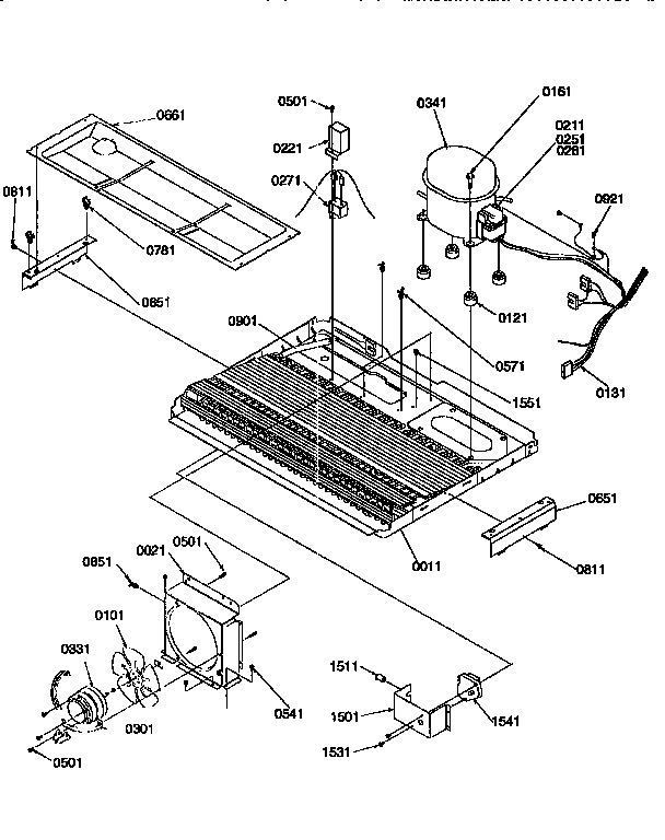 Kenmore 59657587790 machine compartment diagram