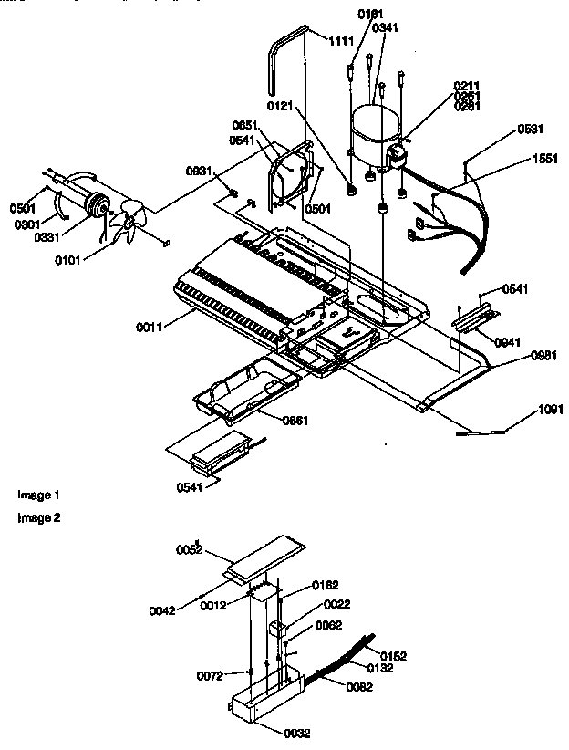 Kenmore 59657085790 machine compartment diagram