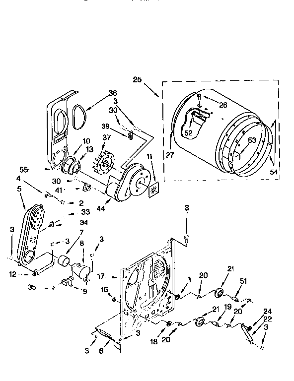 Kenmore 11076702693 bulkhead diagram