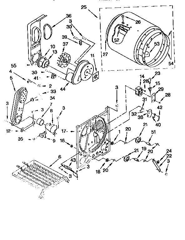 Kenmore 11076814693 bulkhead diagram
