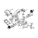 Craftsman 917377263 main frame diagram