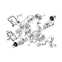 Craftsman 917377264 main frame diagram