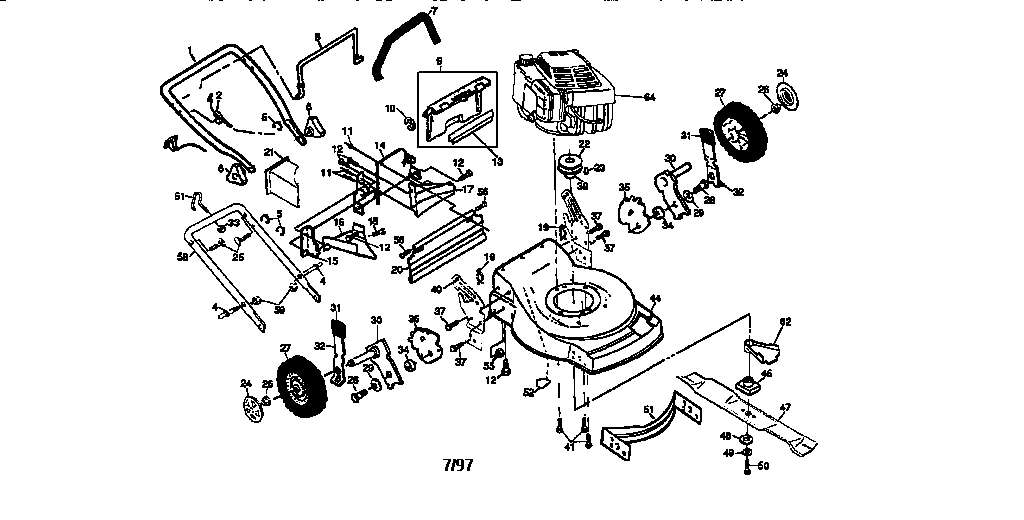 Craftsman 917377312 main frame diagram