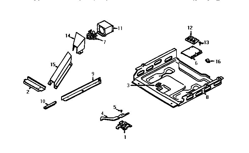 Kenmore 62945769790 internal controls diagram