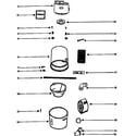 Eureka CV1810D unit parts diagram