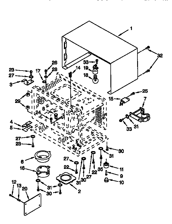 Whirlpool MT7078XDQ3 cabinet diagram
