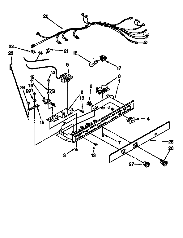 Whirlpool ED20TKXDN03 control diagram