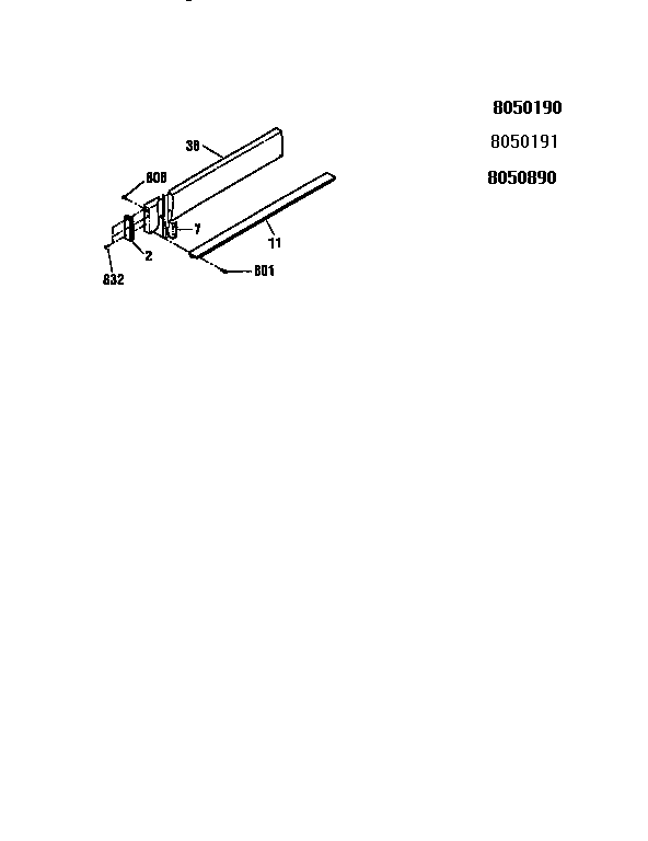 Kenmore 91136755794 optional backsplash diagram