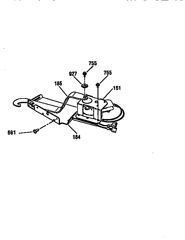 Kenmore 91148065791 door lock diagram