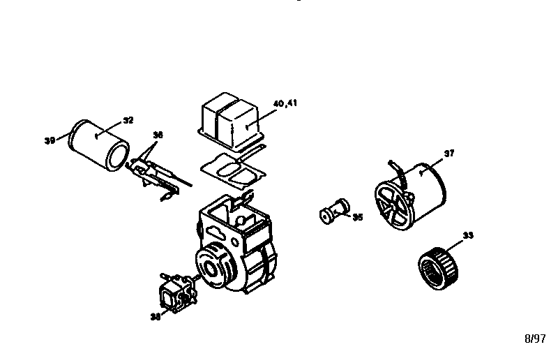York P-FMD20F15001A burner diagram