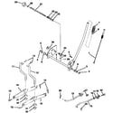 Craftsman 917259572 mower lift diagram