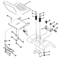 Craftsman 917259565 seat assembly diagram