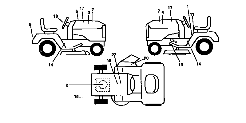 Craftsman 917259565 decals diagram