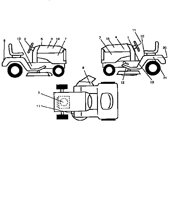 Craftsman 917259544 decals diagram