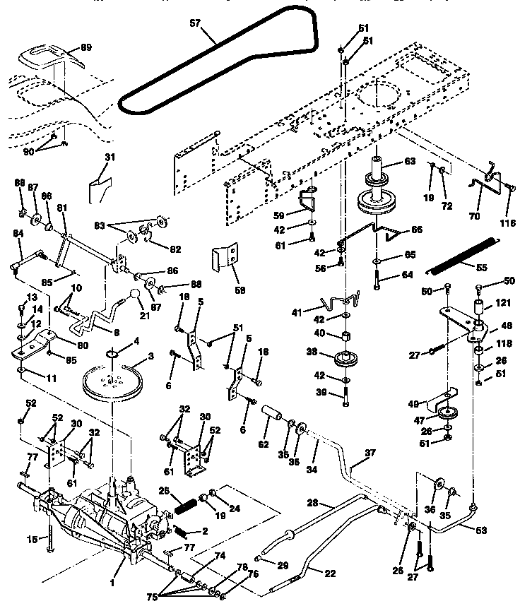Craftsman 917259161 drive diagram