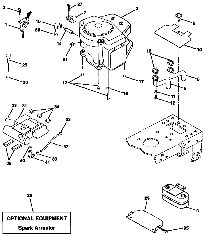 Craftsman 917259161 engine diagram