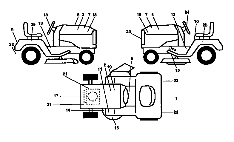 Craftsman 917258971 decals diagram