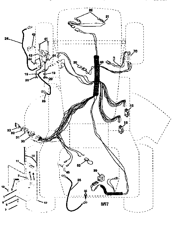 Craftsman 917258673 electrical diagram