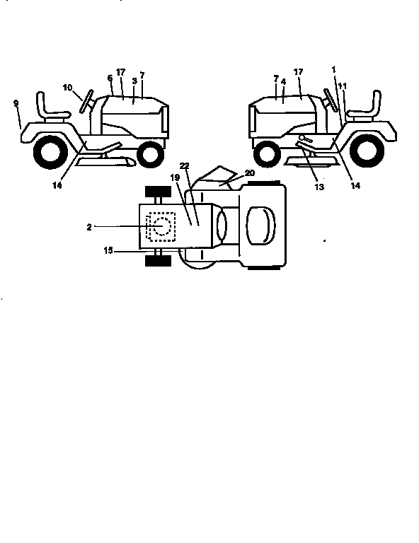 Craftsman 917258663 decals diagram