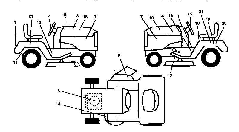 Craftsman 917258557 decals diagram