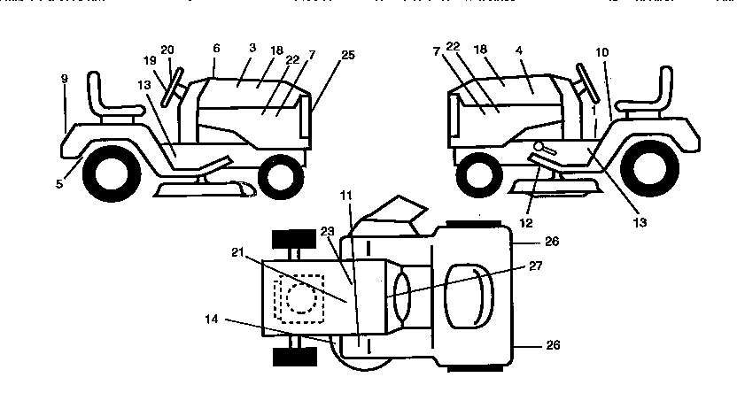 Craftsman 917258592 decals diagram