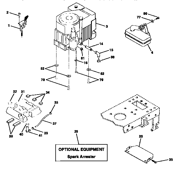 Craftsman 917258592 engine diagram