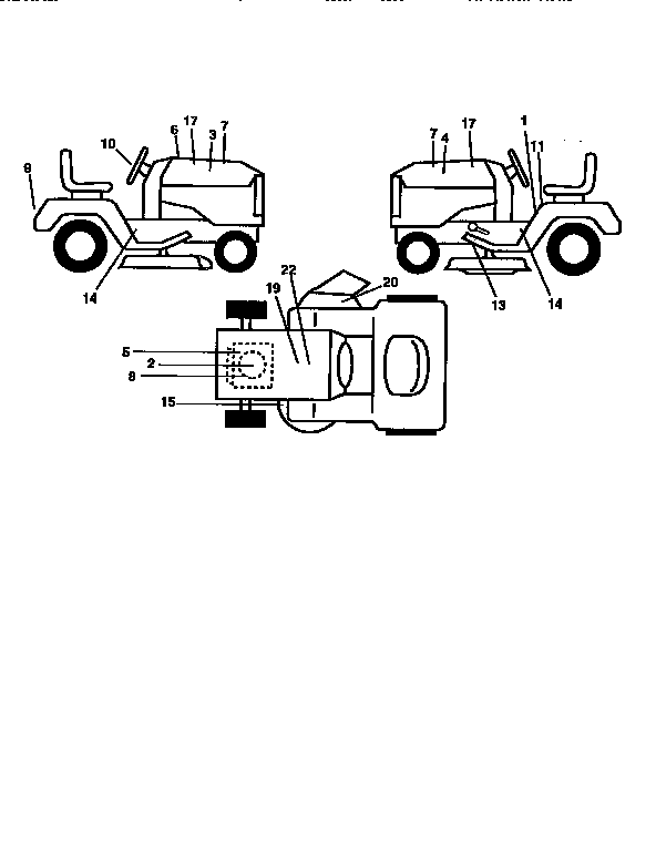 Craftsman 917258662 decals diagram