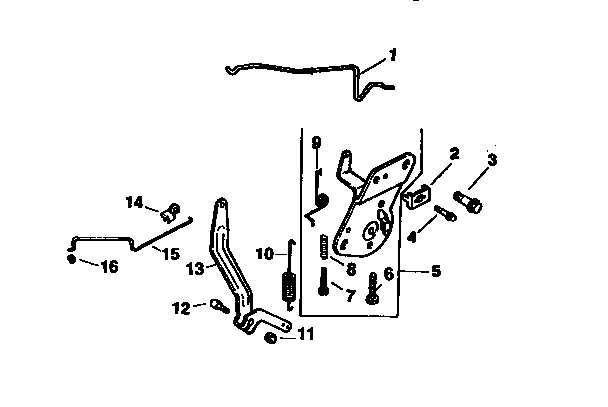 Craftsman 917259555 engine controls diagram