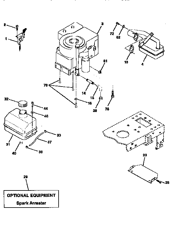 Craftsman 917258112 engine diagram