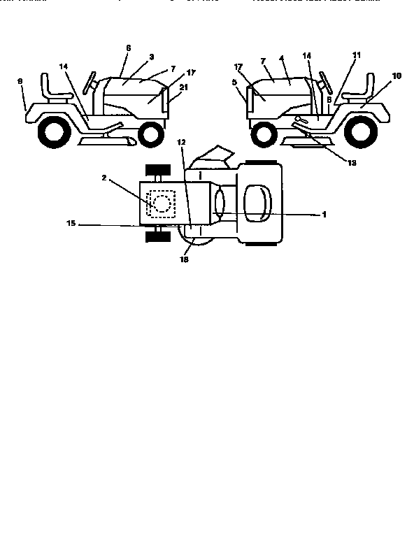 Craftsman 917258112 decals diagram