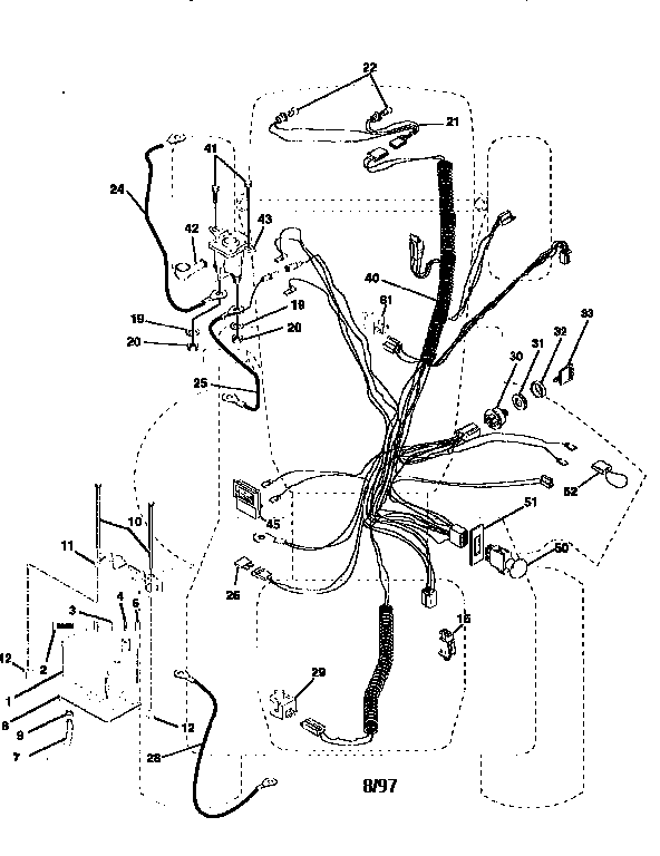 Craftsman 917258972 electrical diagram