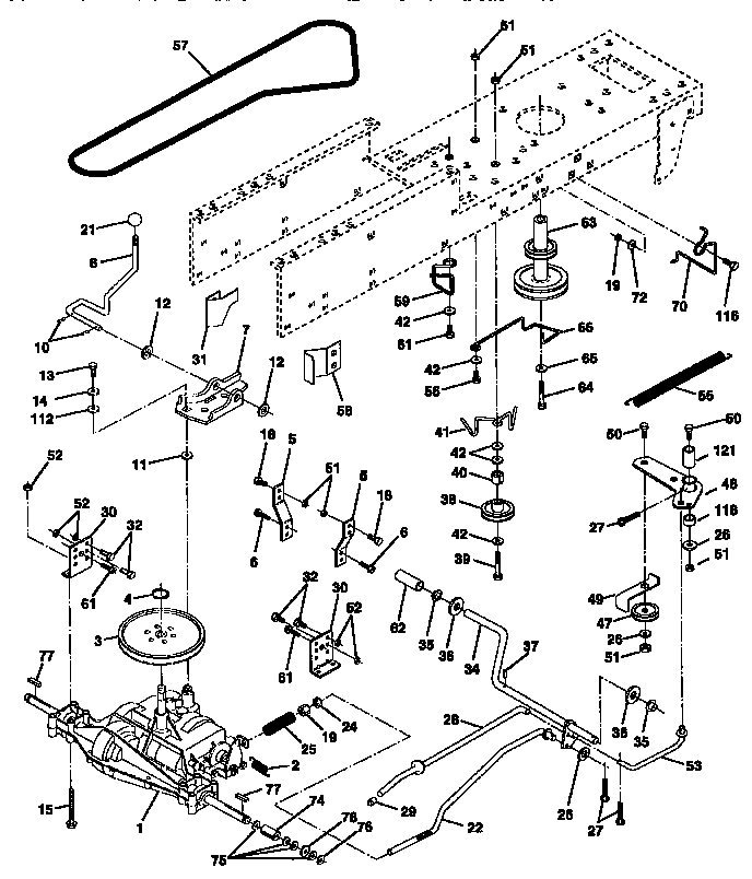 Craftsman 917258515 drive diagram