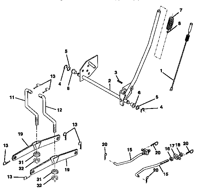 Craftsman 917258515 lift diagram