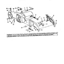 Craftsman 113235330 figure 2-arm and motor assembly diagram